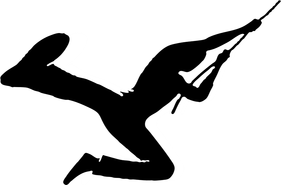 Picture Black And White Library Warriors Cliparts Image - American Ninja Warrior Silhouette - Png Download (1008x648), Png Download