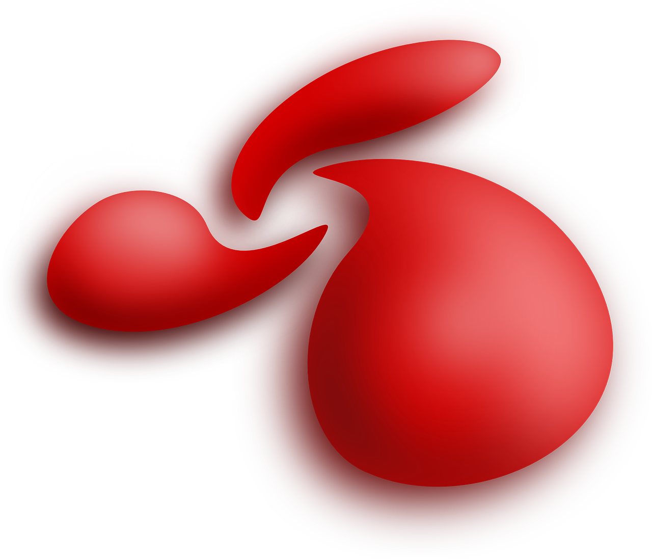 Blood - Red Colour Drop Clipart (600x514), Png Download