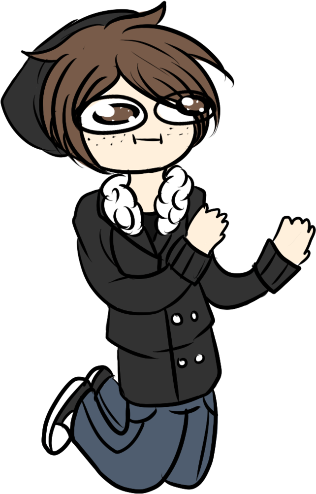 Png Black And White Download Is Magic By Glichievirus - Cartoon Clipart (741x1077), Png Download