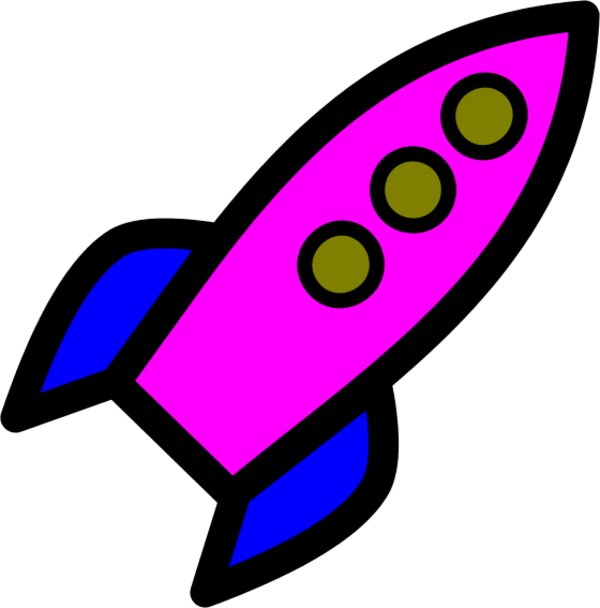 Animated Rocket Clipart Wikiclipart - Png Download (600x608), Png Download