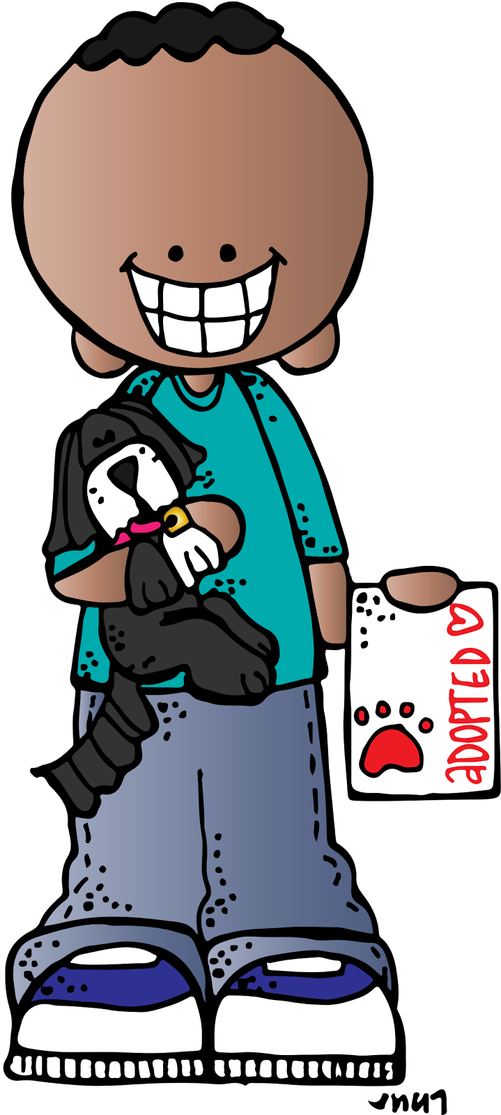 Melonheadz Lds Illustrating - Child Clipart (719x1600), Png Download