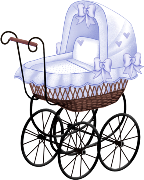 Baby Carriage Clipart (600x600), Png Download