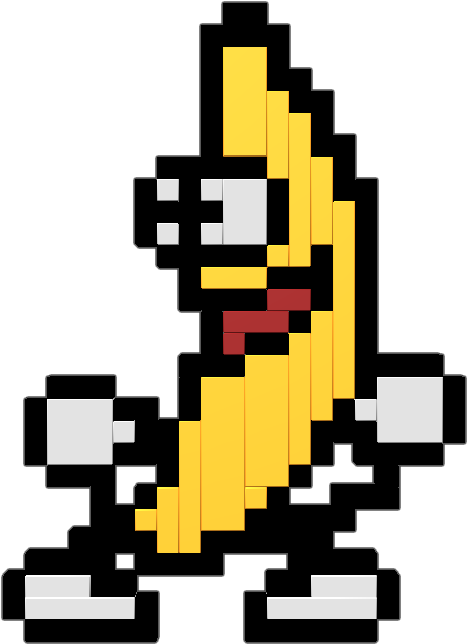 Pixel Art - It's Peanut Butter Jelly Time Clipart (768x768), Png Download