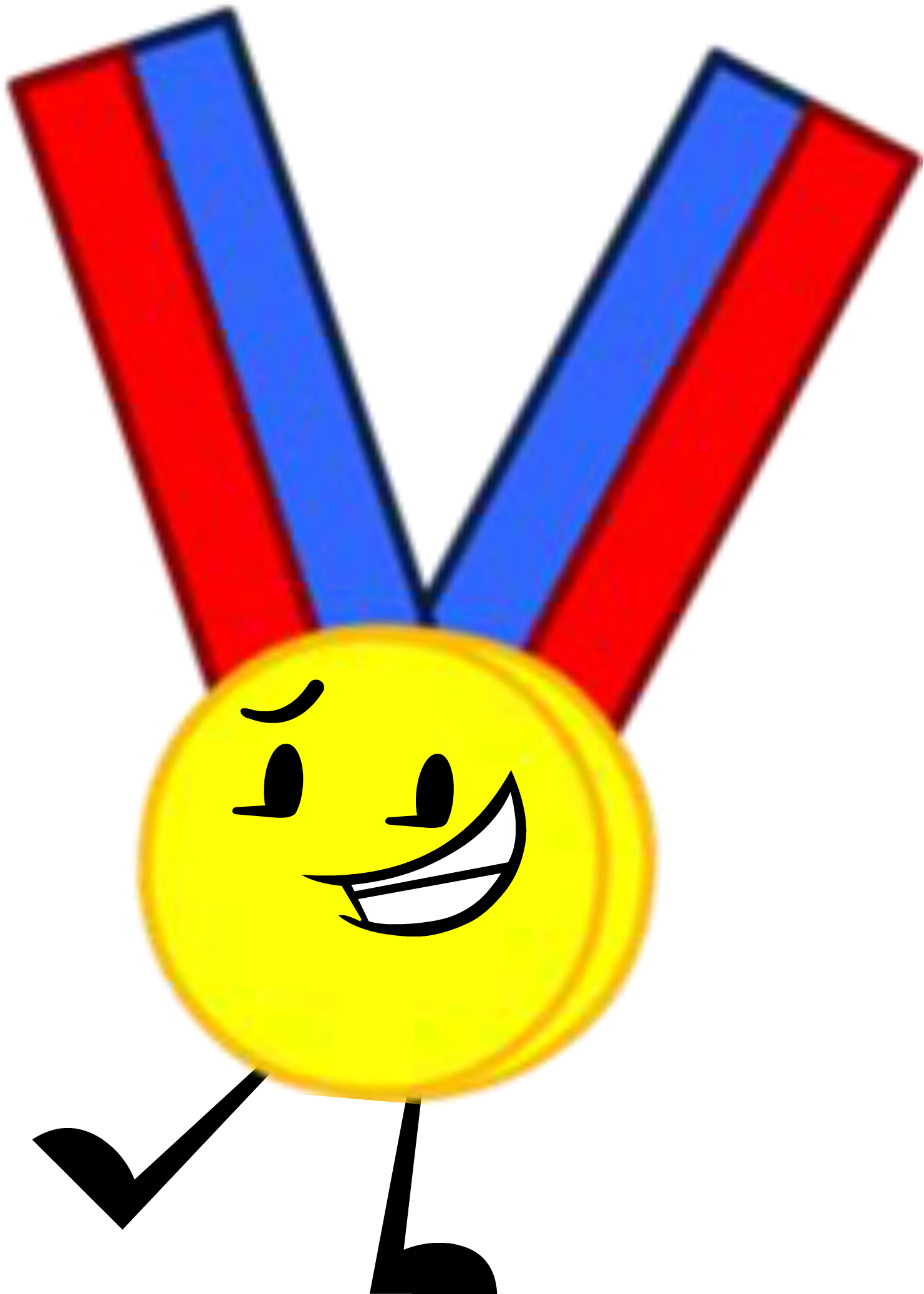 Medal Pose Clipart (1621x2101), Png Download