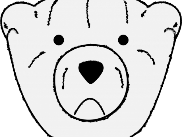 Black Bear Clipart Sad - Png Download (640x480), Png Download