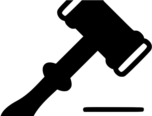 Lawyer Clipart Hammer - Png Download (640x480), Png Download