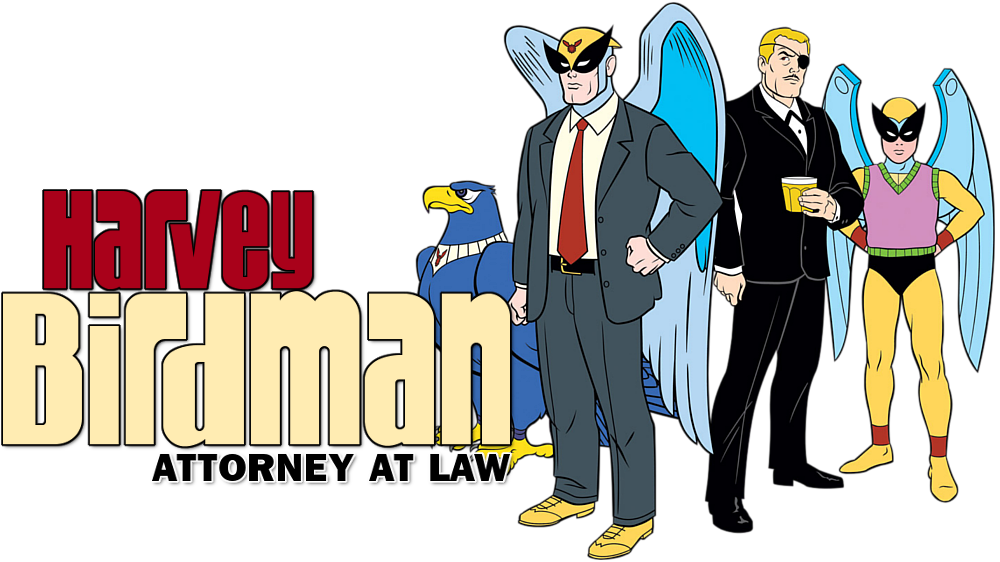 Harvey Birdman, Attorney At Law Image Clipart (1000x562), Png Download