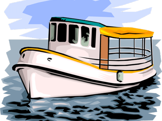 Tugboat Clipart Commercial Fishing Boat - Png Download (640x480), Png Download