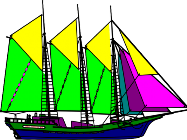 Sailing Boat Clipart Layar - Png Download (640x480), Png Download