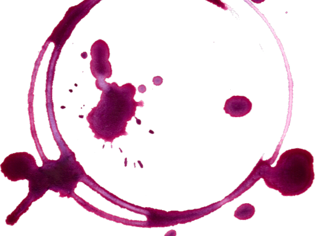 Wine Clipart Spilled Wine - Png Download (640x480), Png Download