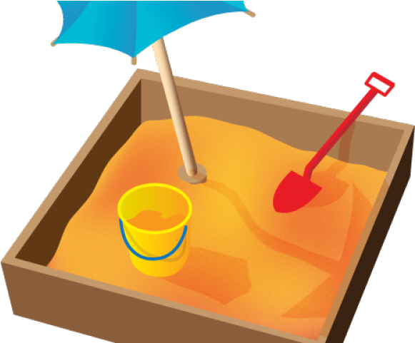 Playground Clipart Sandbox - Png Download (640x480), Png Download