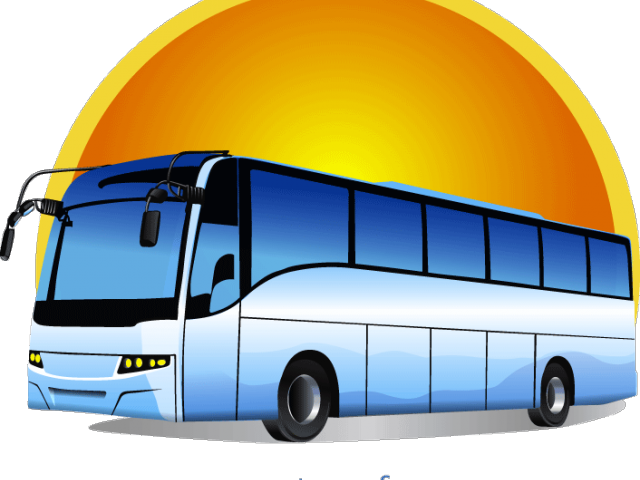 Bus Clipart Vacation - Png Download (640x480), Png Download