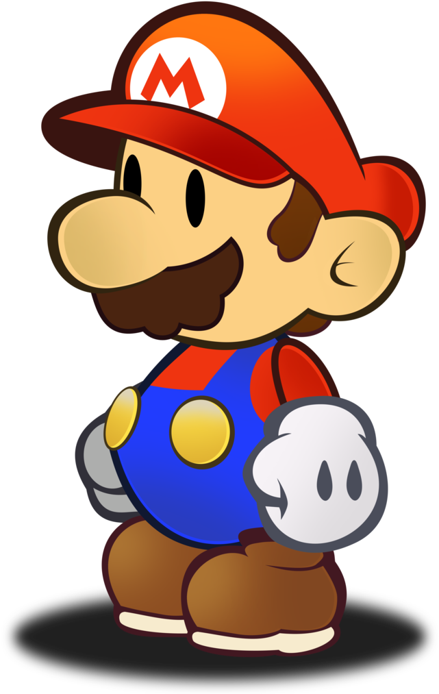 Paper Mario Hd Sprite By Fawf Clipart (800x832), Png Download
