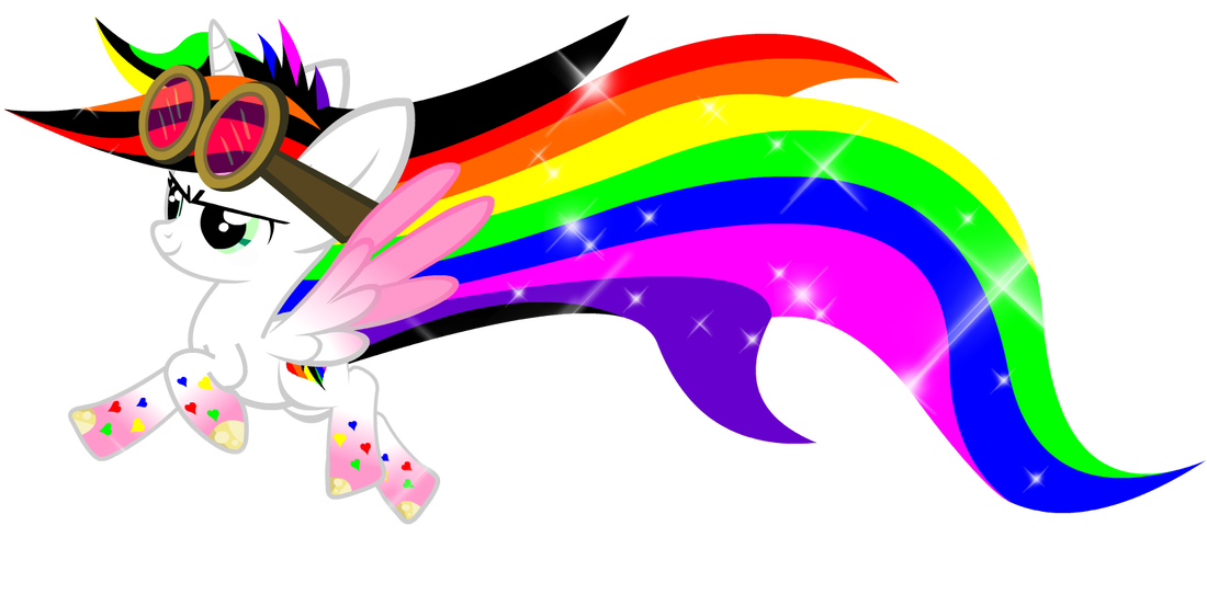Rainbow Clipart Lightning - Png Download (1131x707), Png Download