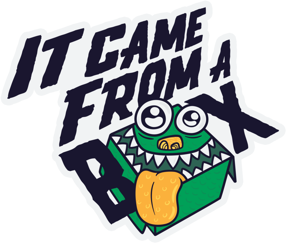 It Came From A Box Clipart (1000x920), Png Download