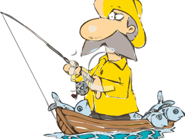 Boat Clipart Fishermans - Png Download (640x480), Png Download