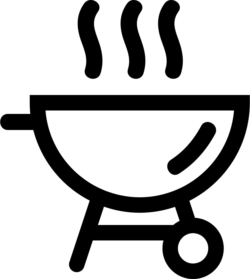 Barbecue Png Icon Free Download Onlinewebfonts Com Clipart (878x980), Png Download