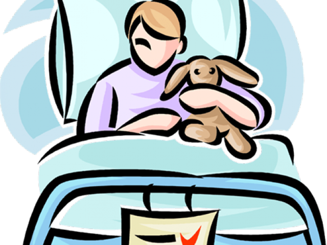 Hospital Clipart Hospital Bed - Png Download (640x480), Png Download