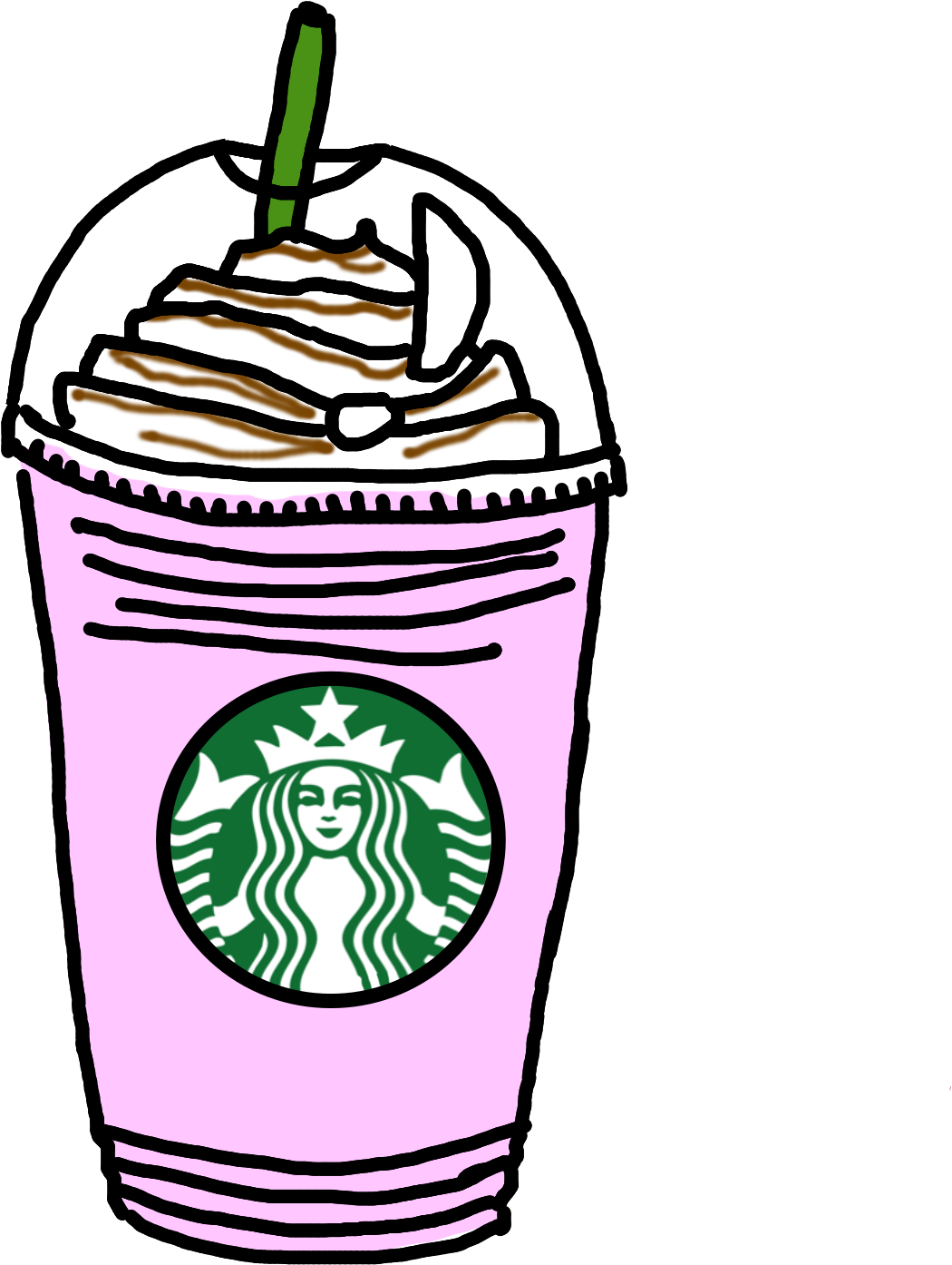 Menu Coffee Drink Starbucks Free Hd Image Clipart (1536x2048), Png Download