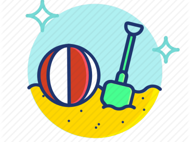 Surfboard Clipart Sand Toy - Png Download (640x480), Png Download