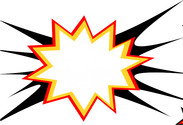 Splash Clipart Comic - Png Download (640x480), Png Download