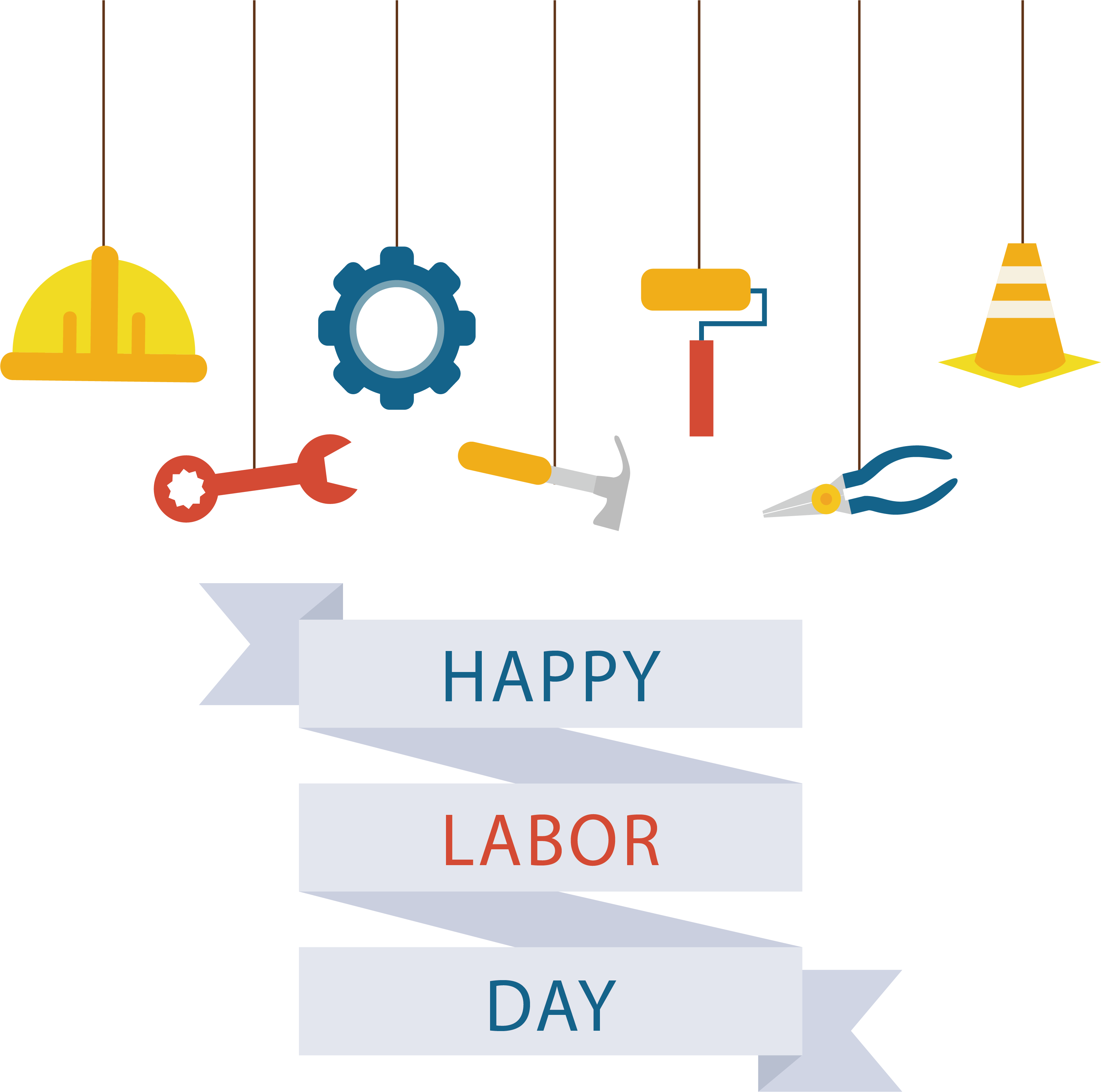 England Clipart Labor Day - Png Download (3197x3172), Png Download