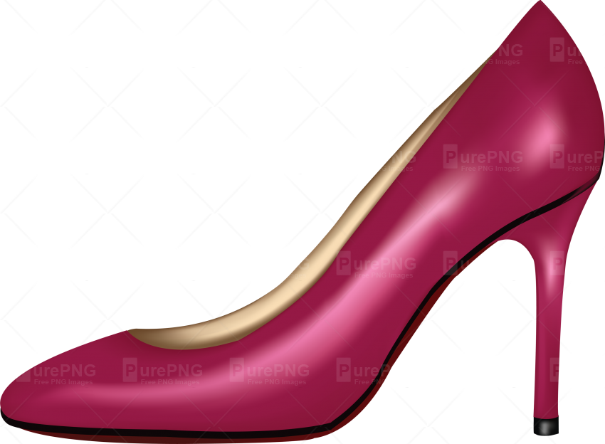 Women Shoes Clipart Transparent - Png Download (850x624), Png Download