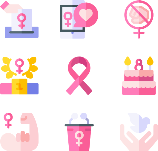 Womens Day Clipart (600x564), Png Download
