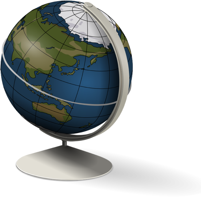 Free Earth And Globe Clipart - Png Download (655x641), Png Download
