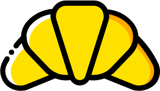 Croissant Clipart French Bread - Png Download (640x480), Png Download