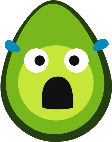 Shook Avocado Clipart (618x618), Png Download