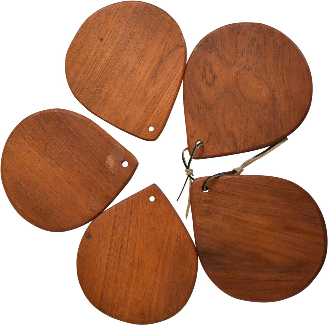 Superior Mid Century Danish Modern Set Of 5 Decorative Clipart (1386x1371), Png Download