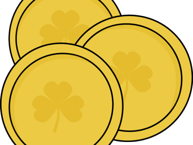 Coins Clipart Golden Coin - Png Download (640x480), Png Download