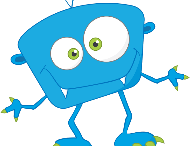 Sea Monster Clipart Silly - Png Download (640x480), Png Download