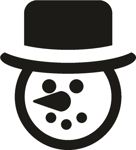 Snowman Outline Svg Free Clipart (800x800), Png Download