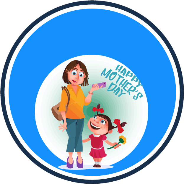 Mother's Day Spending Clipart (700x700), Png Download