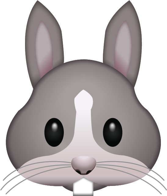 Download Rabbit Face Island Ai File Clipart (640x640), Png Download