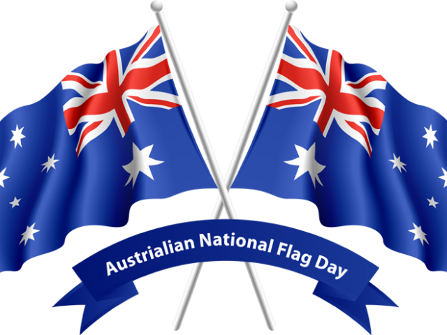 Word Flag Clipart Australia - Png Download (640x480), Png Download