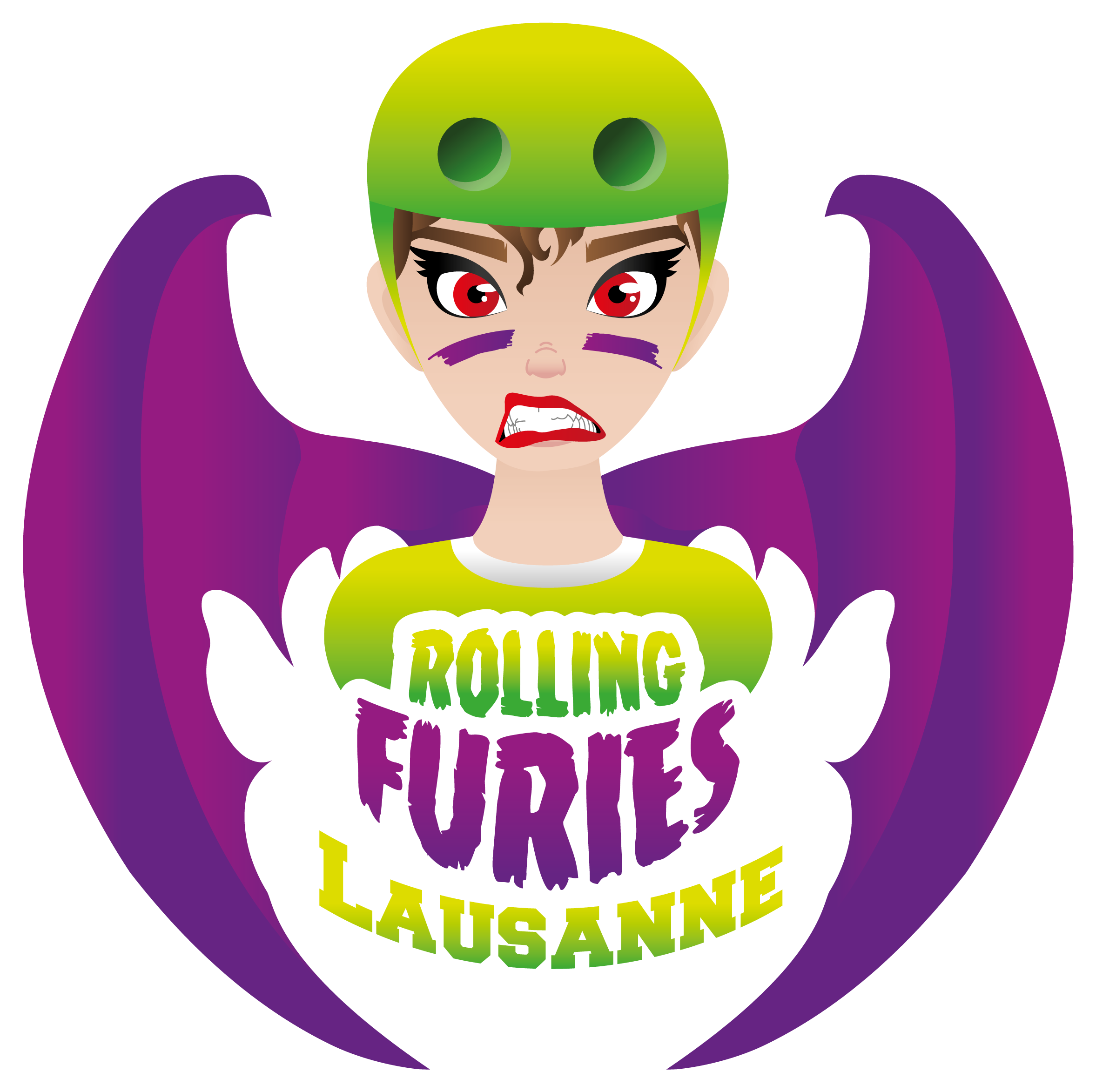 The First Derby Girls From Lausanne Started Meeting Clipart (2480x2480), Png Download