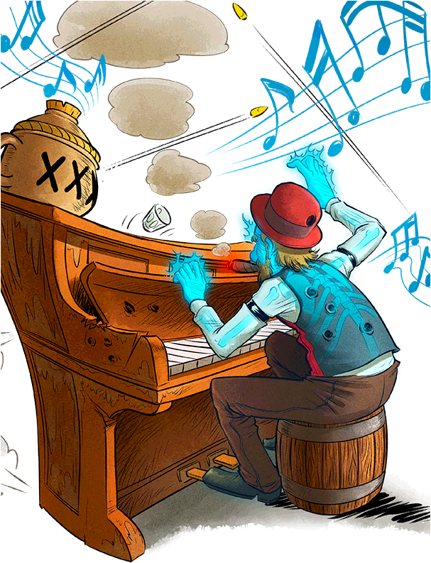 Ghostown Ennio N3 Hd 673 Transparent Clipart (673x913), Png Download