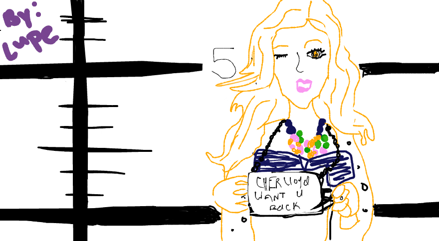 Cher Lloyd Want U Back Lupe Clipart (880x484), Png Download