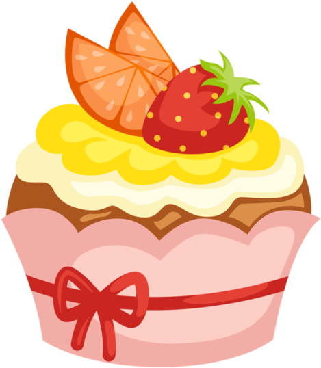Gateaux Petit Salon, Fruit, Cupcakes, Bonbons, Album, Clipart (600x600), Png Download