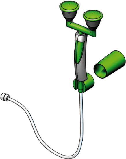 Classicline Hand Held Eye Shower, Two Spray Heads, Clipart (600x600), Png Download