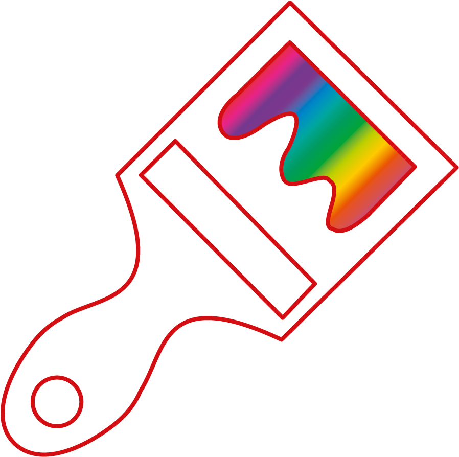 Individual Colour And Printing Clipart (1024x1024), Png Download