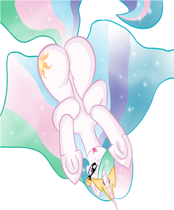 Princess Celestia Derpy Hooves Twilight Sparkle Princess Clipart (562x700), Png Download