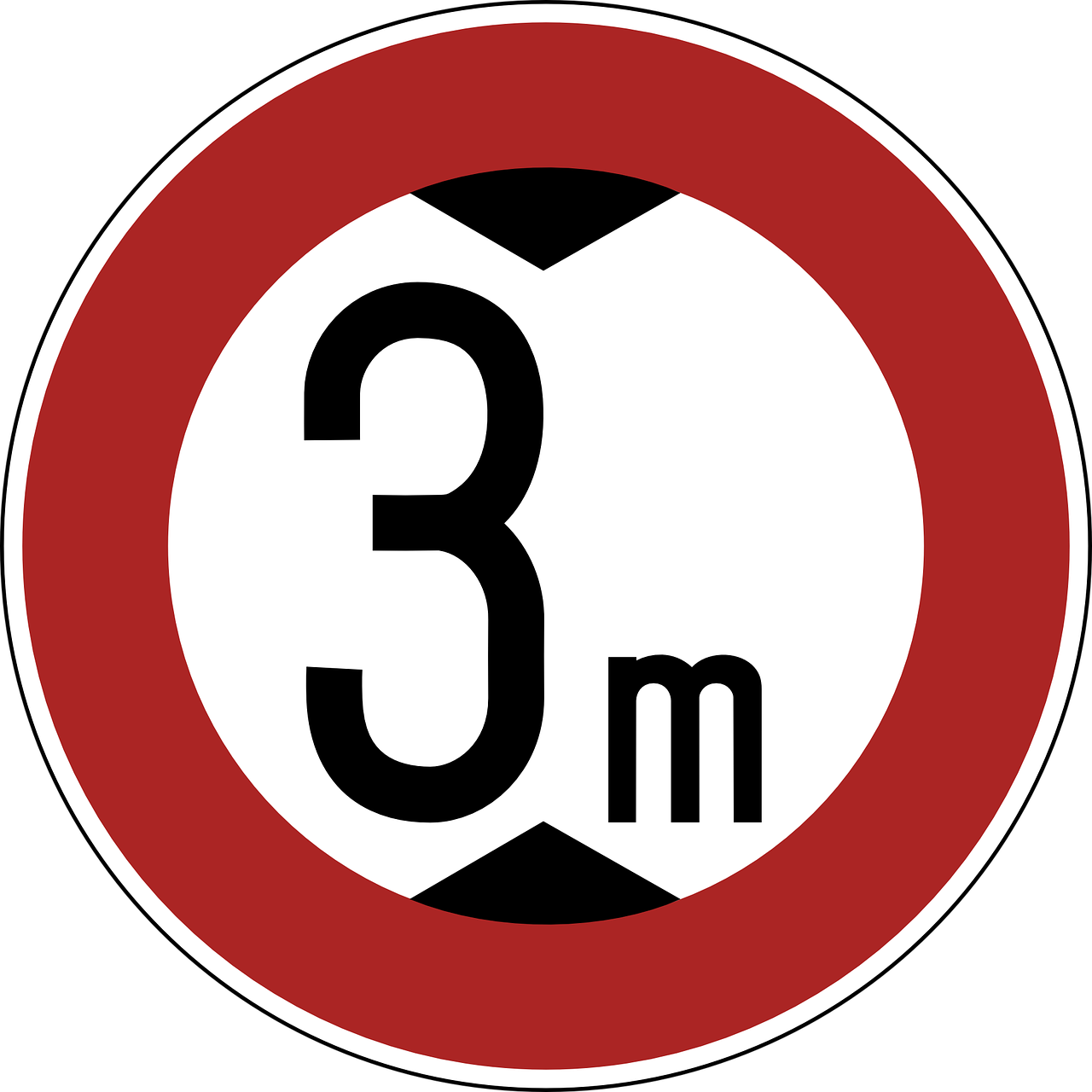 Traffic Ban Sign Vehicles Png Image Clipart (1280x1280), Png Download