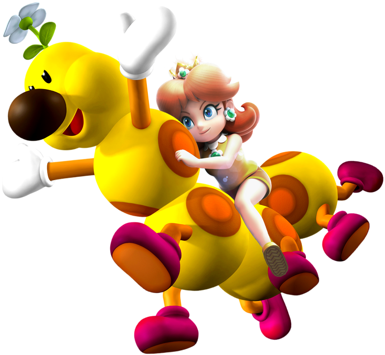 #nintendo, New Ride Idea For The Next Main Game #princessdaisy Clipart (1200x1200), Png Download