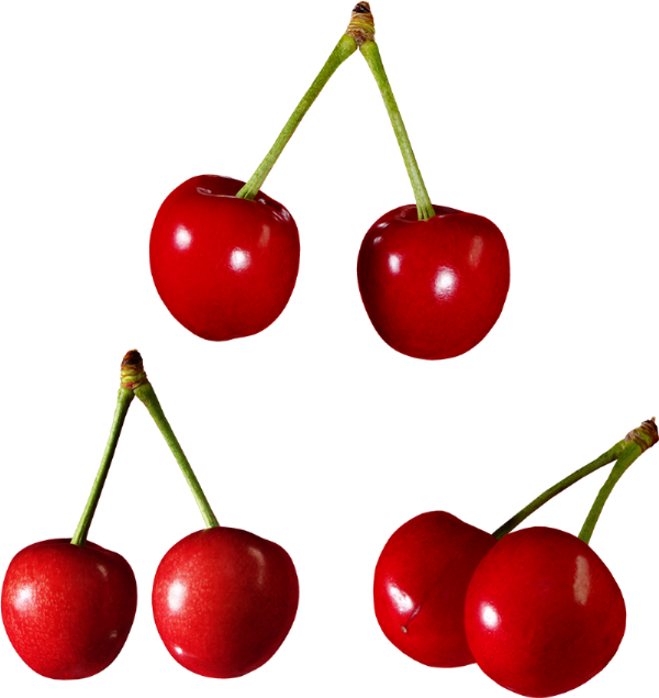 Cherries Png Clipart (600x635), Png Download