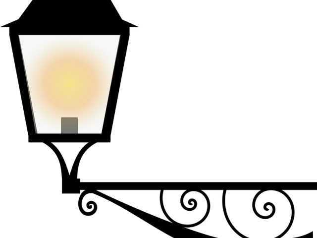 Lamp Post Clipart Transparent - Png Download (640x480), Png Download