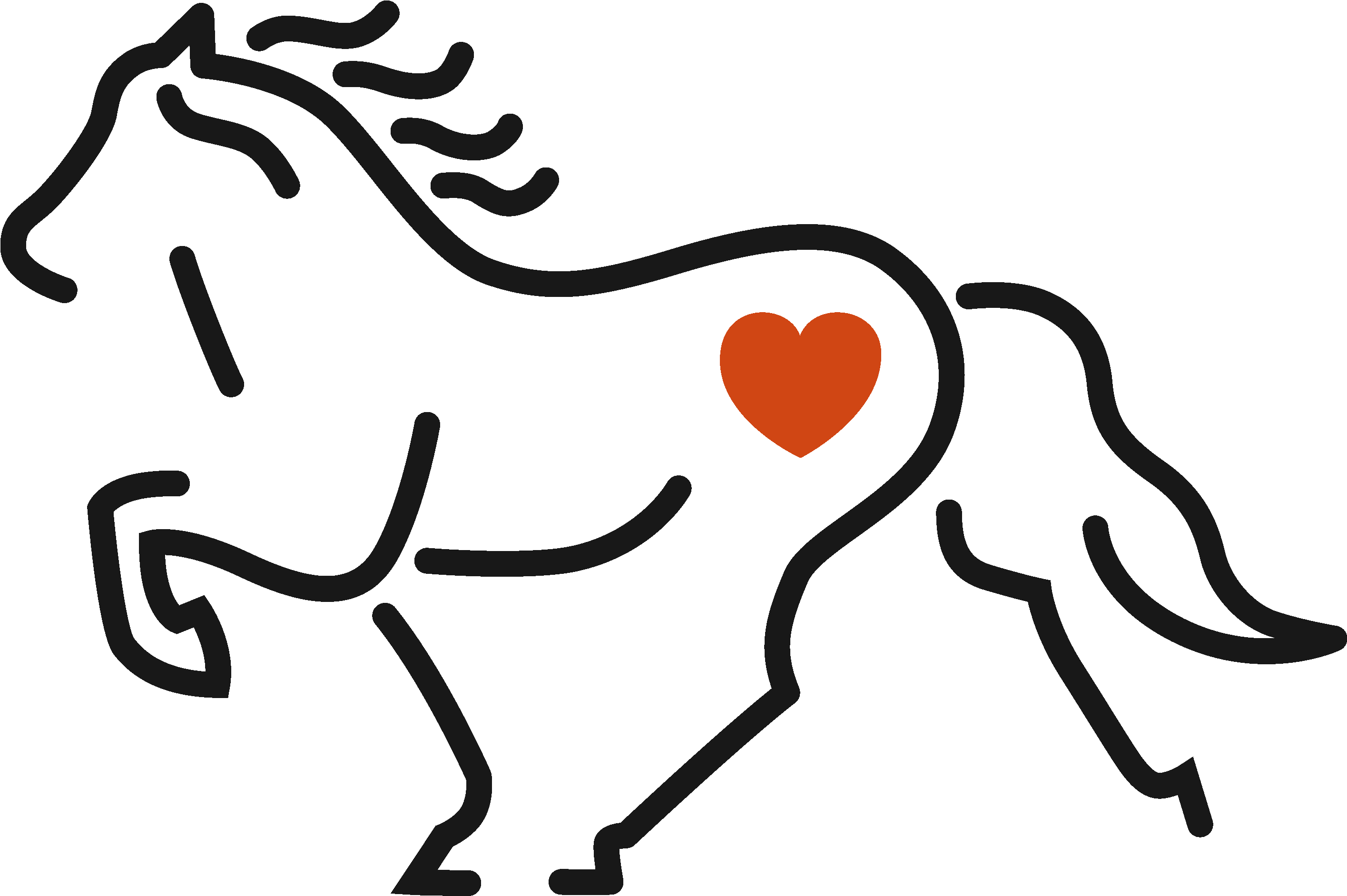 Wadden Sea Riding Tours Clipart (2830x1981), Png Download